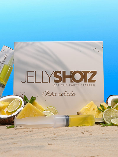 jellyshotz Pina Colada Blue Sky