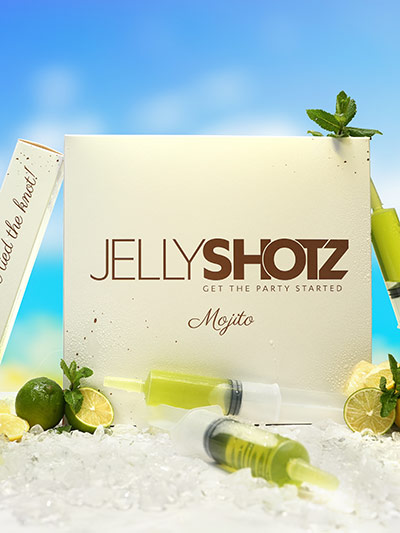 mojito jelly shotz wedding box