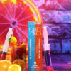 orange blue raspberry cocktail